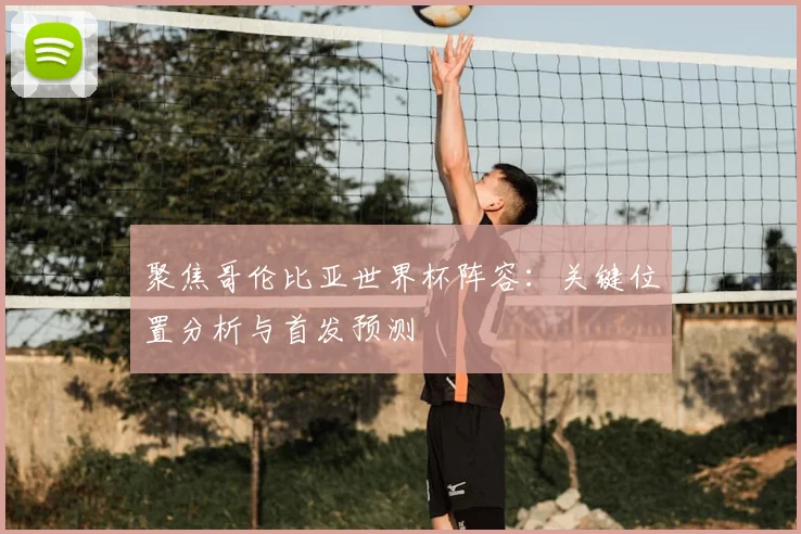 聚焦哥伦比亚世界杯阵容：关键位置分析与首发预测